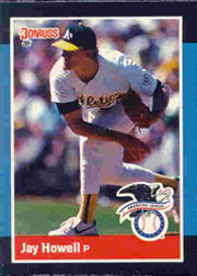 1988 Donruss All-Stars Baseball Cards  011      Jay Howell